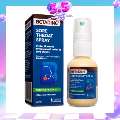 BETADINE® - Sore Throat Spray 25ml