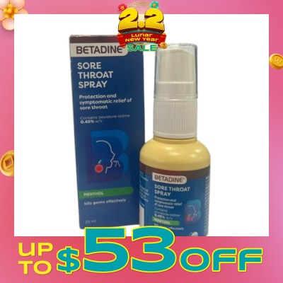 BETADINE® Sore Throat Spray 25ml