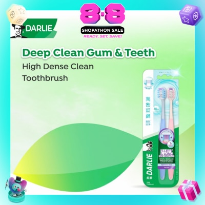 DARLIE - High Dense Clean Toothbrush (Extra Soft) 2s