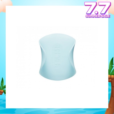 TANGLE TEEZER Detangler Scalp Exfoliator & Massager Seafoam Blue (For Cleanse & Detox The Scalp) 1s