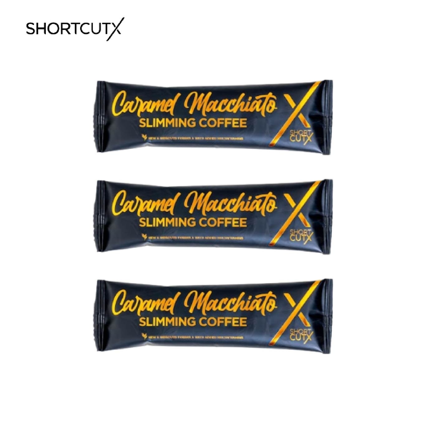 Caramel Machiatto Slimming Coffee Sachet (Curbs Appetite + Detoxes Body + Flush Out Toxins) 20g X 7s