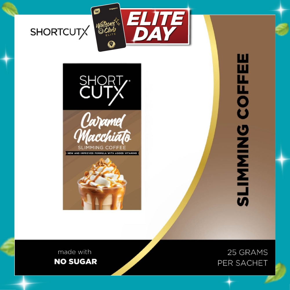 Caramel Machiatto Slimming Coffee Sachet (Curbs Appetite + Detoxes Body + Flush Out Toxins) 20g X 7s image