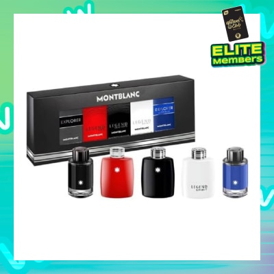 MONTBLANC Legend Mini Coffret 4.5ml Giftset consists Explorer 1s + Red 1s + Spirit 1s + Explorer Ultra Blue 1s