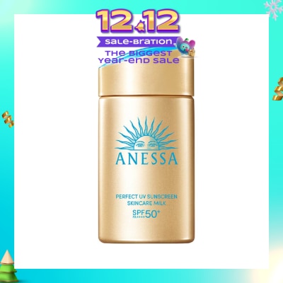 ANESSA Perfect UV Sunscreen Skincare Milk SPF50+ PA++++ (For face & Body) 60ml