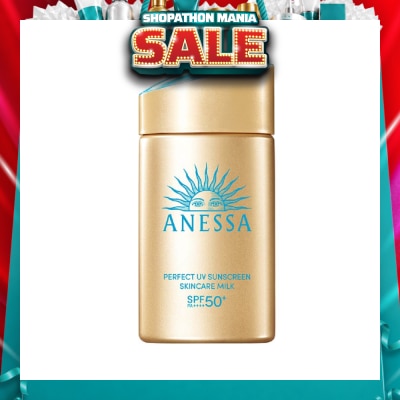 ANESSA - Perfect UV Sunscreen Skincare Milk SPF50+ PA++++ (For face & Body) 60ml