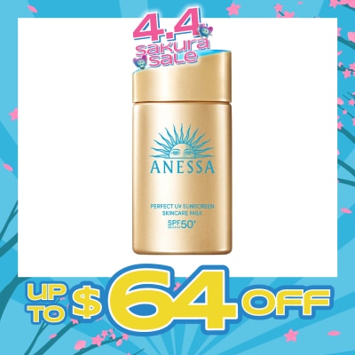 ANESSA - Perfect UV Sunscreen Skincare Milk SPF50+ PA++++ (For face & Body) 60ml