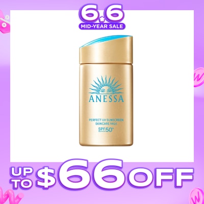 ANESSA - Perfect UV Sunscreen Skincare Milk SPF50+ PA++++ (For face & Body) 60ml