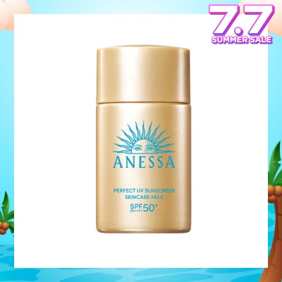 ANESSA Perfect UV Sunscreen Skincare Milk SPF50+ PA++++ (For Face & Body) 20ml