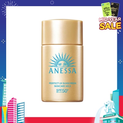ANESSA Perfect UV Sunscreen Skincare Milk SPF50+ PA++++ (For Face & Body) 20ml