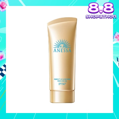 ANESSA Perfect UV Sunscreen Skincare Gel SPF50+ PA++++ (For Face & Body + 12HR Lasting Hydration) 90g