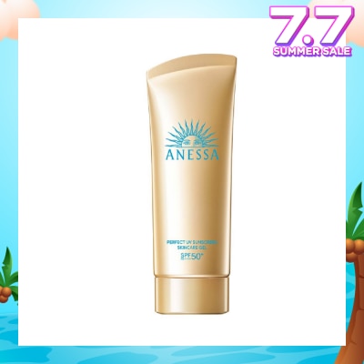 ANESSA Perfect UV Sunscreen Skincare Gel SPF50+ PA++++ (For Face & Body + 12HR Lasting Hydration) 90g