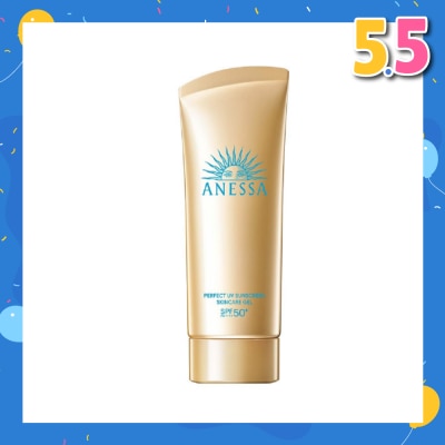 ANESSA Perfect UV Sunscreen Skincare Gel SPF50+ PA++++ (For Face & Body + 12HR Lasting Hydration) 90g