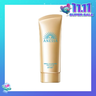 ANESSA Perfect UV Sunscreen Skincare Gel SPF50+ PA++++ (For Face & Body + 12HR Lasting Hydration) 90g