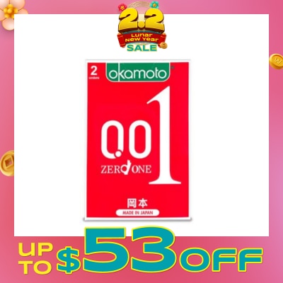 OKAMOTO® 001 Hydro Polyurethane Ultra Thin Condom