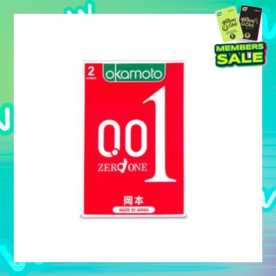 OKAMOTO® 001 Hydro Polyurethane Ultra Thin Condom