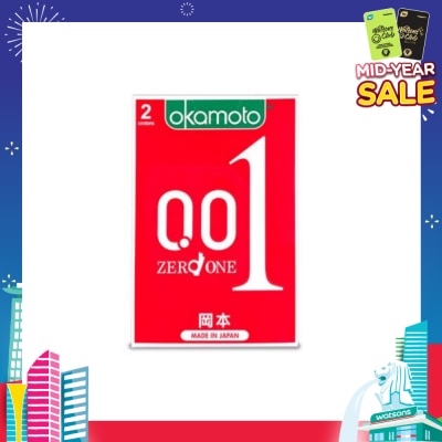 OKAMOTO® 001 Hydro Polyurethane Ultra Thin Condom