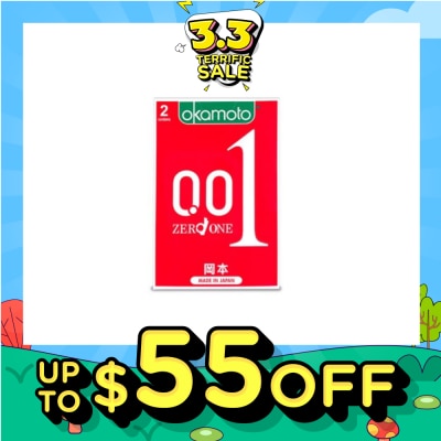 OKAMOTO® 001 Hydro Polyurethane Ultra Thin Condom