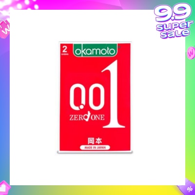OKAMOTO® 001 Hydro Polyurethane Ultra Thin Condom