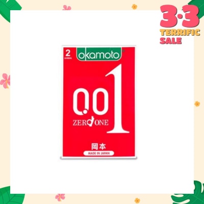 OKAMOTO® 001 Hydro Polyurethane Ultra Thin Condom