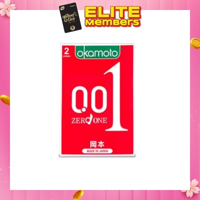 OKAMOTO® 001 Hydro Polyurethane Ultra Thin Condom