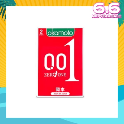 OKAMOTO® 001 Hydro Polyurethane Ultra Thin Condom