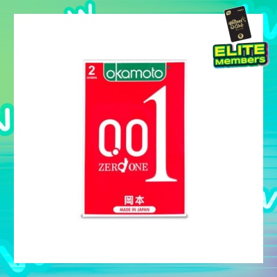OKAMOTO® 001 Hydro Polyurethane Ultra Thin Condom