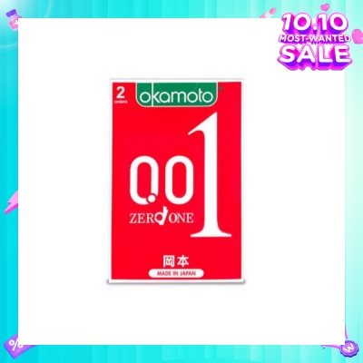 OKAMOTO® 001 Hydro Polyurethane Ultra Thin Condom