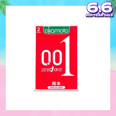 OKAMOTO® 001 Hydro Polyurethane Ultra Thin Condom