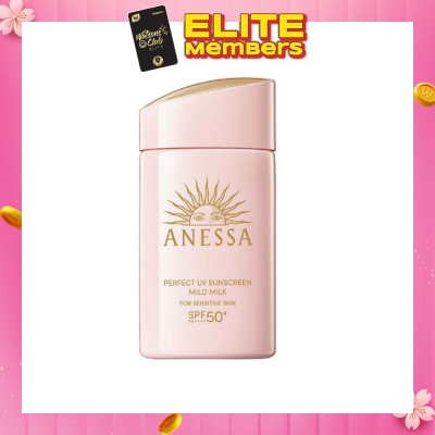 ANESSA Perfect UV Sunscreen Mild Milk SPF50+ PA++++ (For Face & Body) 60ml