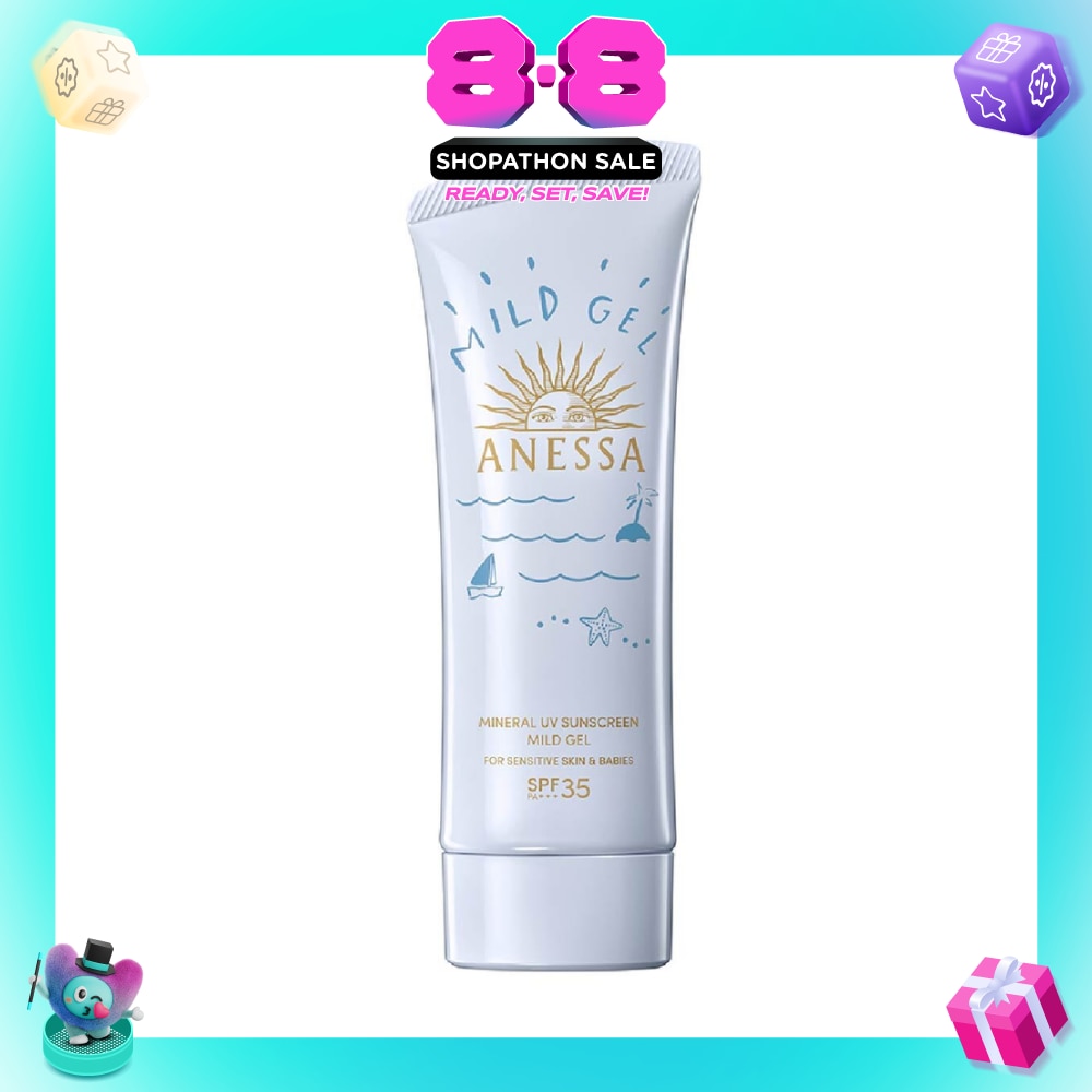 Mineral UV Sunscreen Mild Gel SPF35 PA+++ (For Sensitive Skin & Babies) 90g