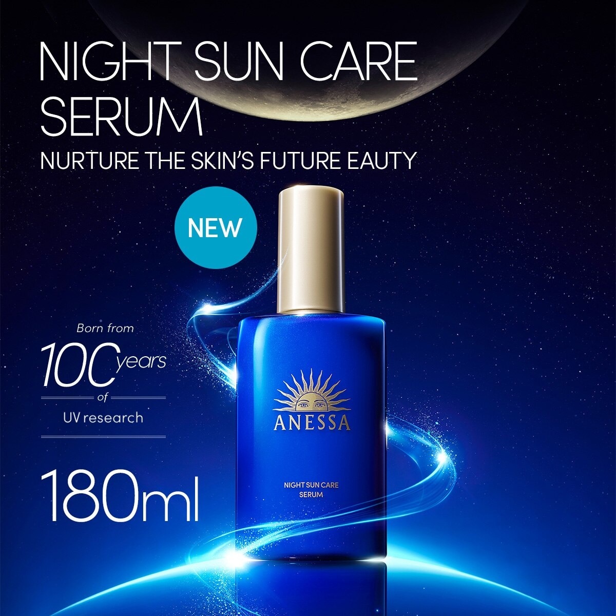 Night Suncare Serum (Moisturize & Brighten Skin) 180ml