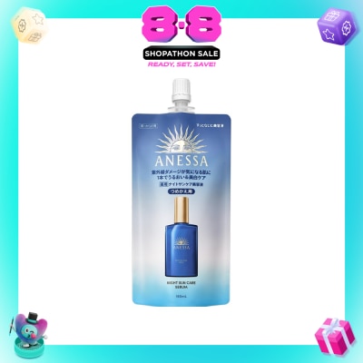 ANESSA - Night Suncare Serum Refill (Moisturize & Brighten Skin) 160ml
