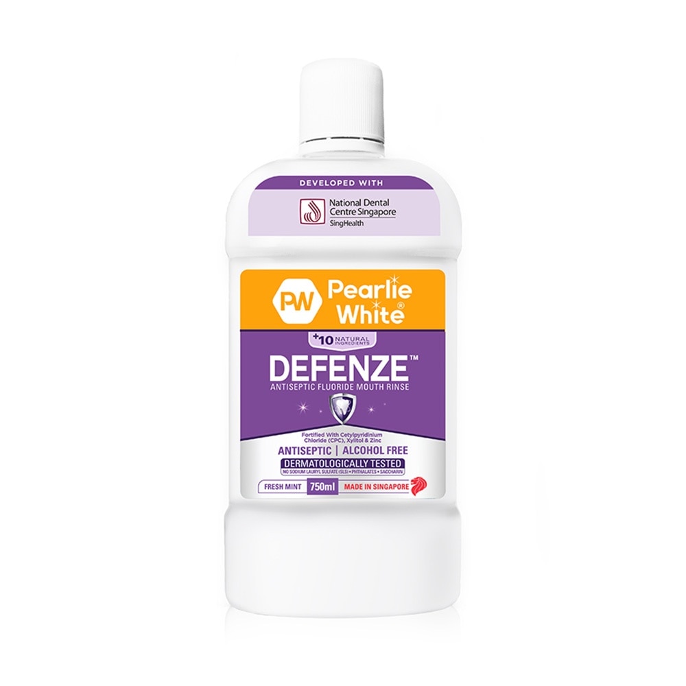 Defenze Antiseptic Fluoride Mouth Rinse 750ml