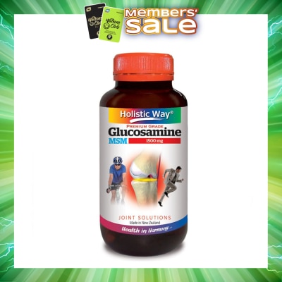 HOLISTIC WAY - Glucosamine 1500mg + MSM 90 Capsules