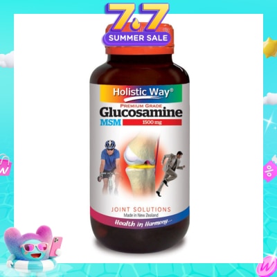 HOLISTIC WAY - Glucosamine 1500mg + MSM 90 Capsules