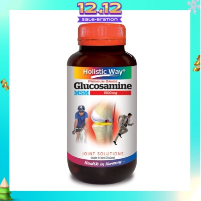 HOLISTIC WAY Glucosamine 1500mg + MSM 90 Capsules