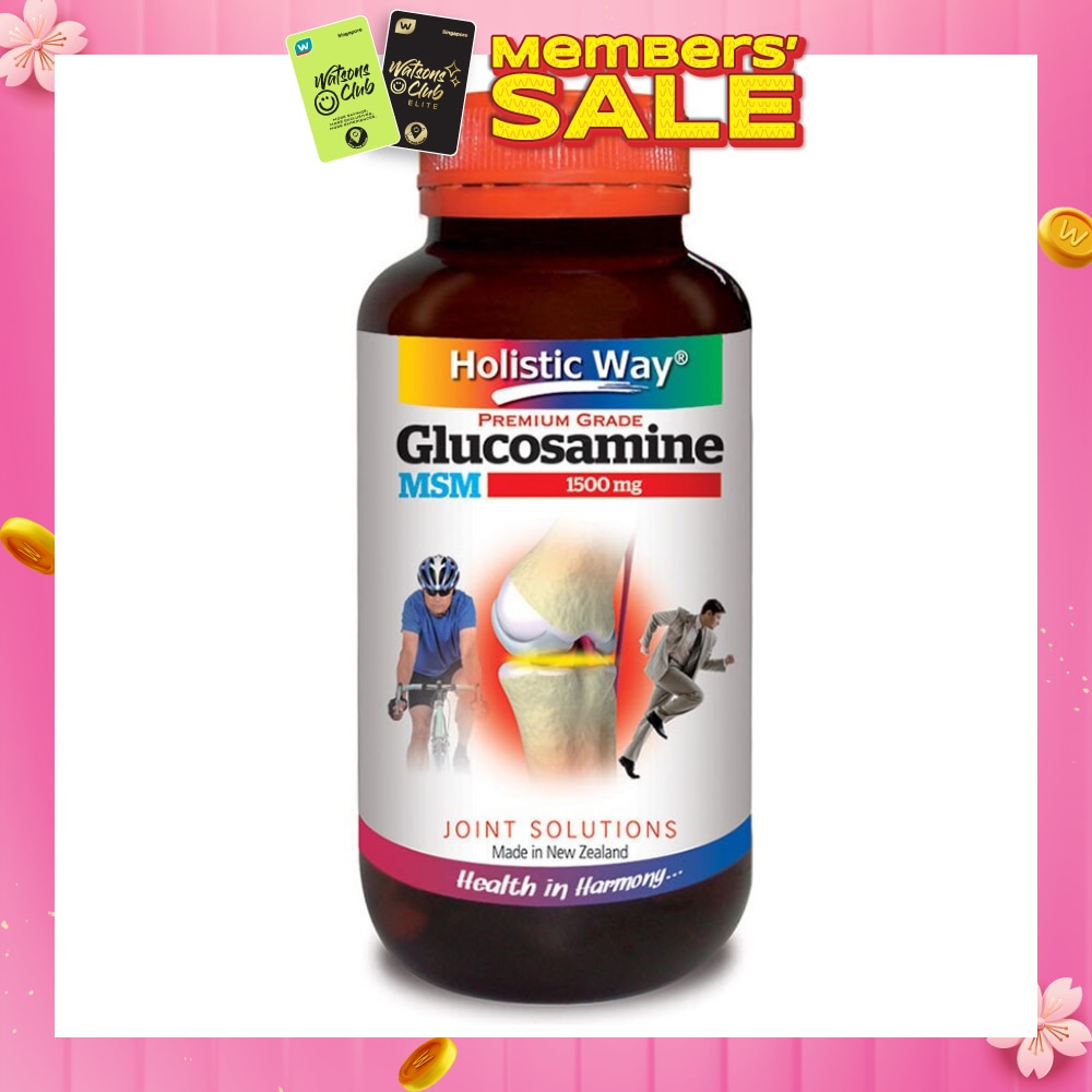 Glucosamine 1500mg + MSM 90 Capsules