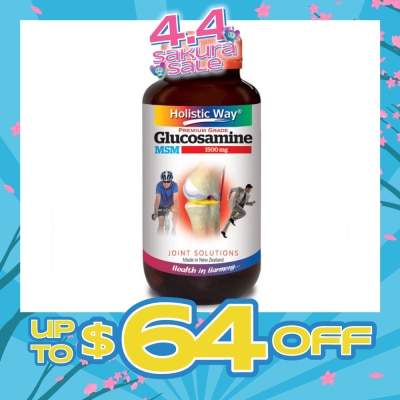 HOLISTIC WAY - Glucosamine 1500mg + MSM 90 Capsules