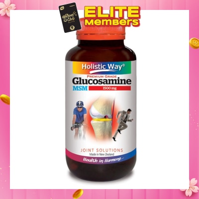 HOLISTIC WAY Glucosamine 1500mg + MSM 90 Capsules