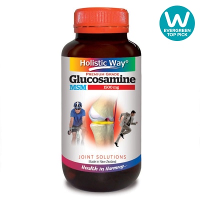 HOLISTIC WAY Glucosamine 1500mg + MSM 90 Capsules image