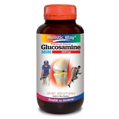 HOLISTIC WAY Glucosamine 1500mg + MSM 90 Capsules