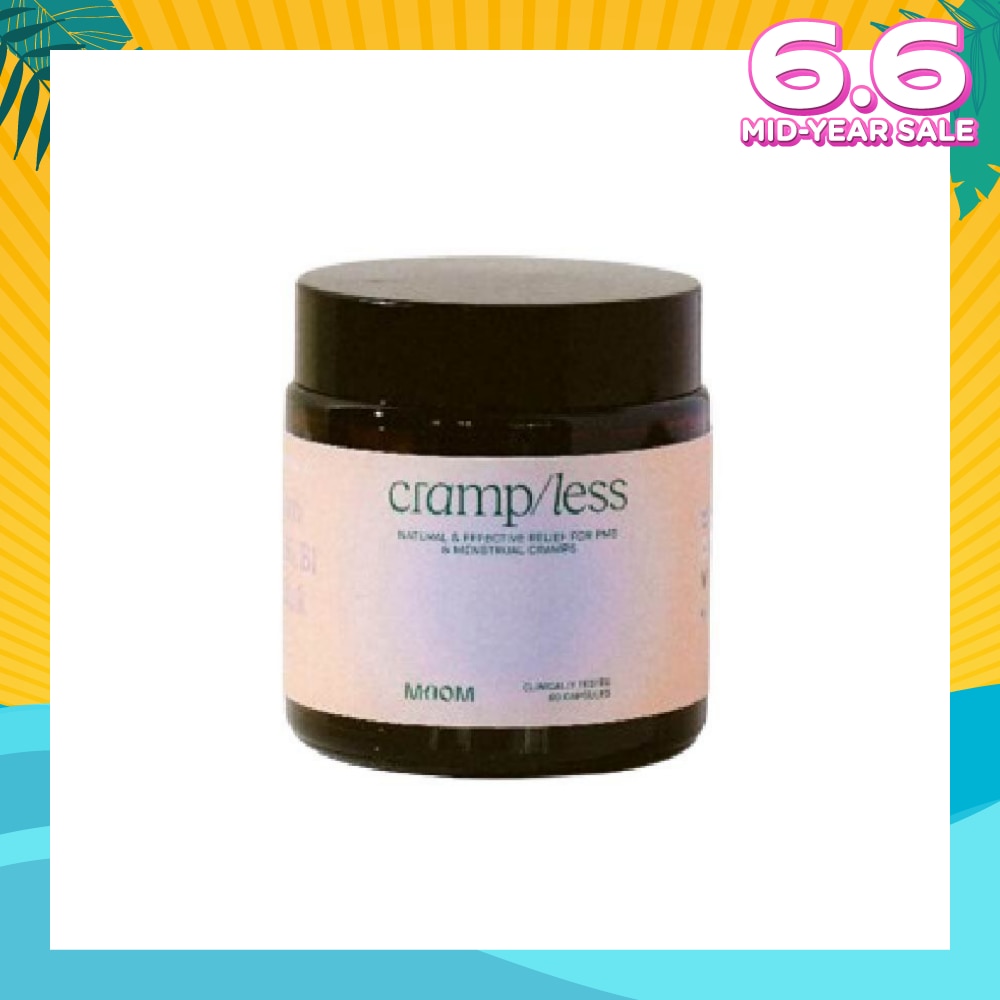Cramp Less (Natural And Effective Supplement For Pain Relief From Pms And Menstrual Cramps) 60s