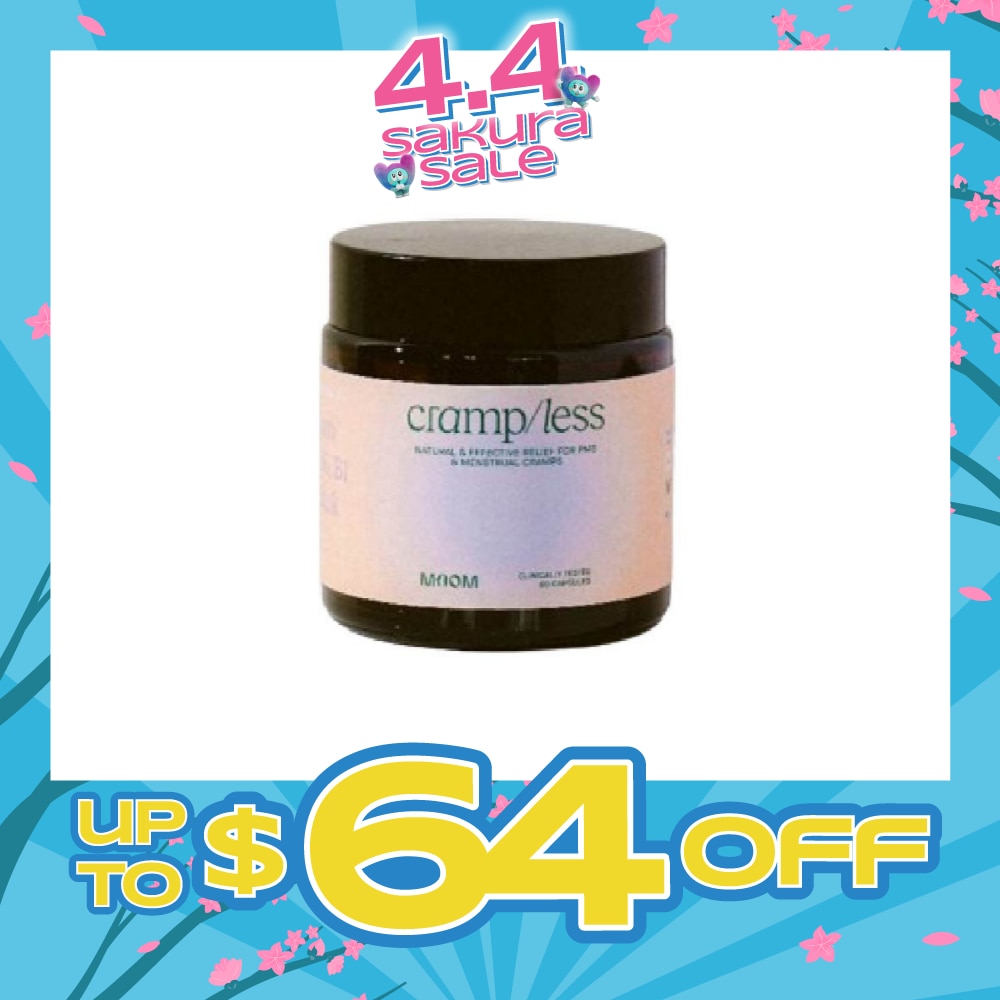 Cramp Less (Natural And Effective Supplement For Pain Relief From Pms And Menstrual Cramps) 60s (Expiry: Jun`2026)