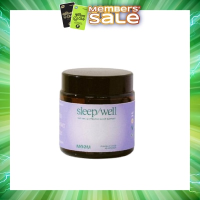 MOOM HEALTH - Sleep Well (Natural Support For Restful Sleep And Energized Mornings In Under 60 Minute) 45s