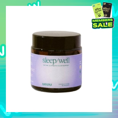 MOOM HEALTH Sleep Well (Natural Support For Restful Sleep And Energized Mornings In Under 60 Minute) 45s