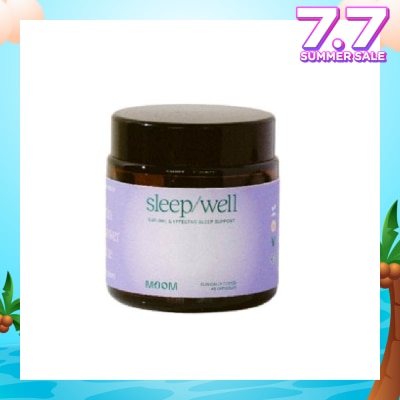 MOOM HEALTH Sleep Well (Natural Support For Restful Sleep And Energized Mornings In Under 60 Minute) 45s