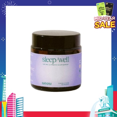 MOOM HEALTH Sleep Well (Natural Support For Restful Sleep And Energized Mornings In Under 60 Minute) 45s