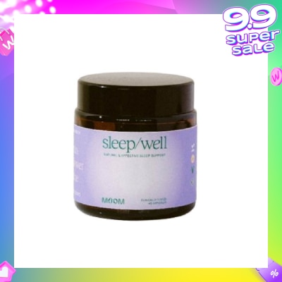 MOOM HEALTH Sleep Well (Natural Support For Restful Sleep And Energized Mornings In Under 60 Minute) 45s
