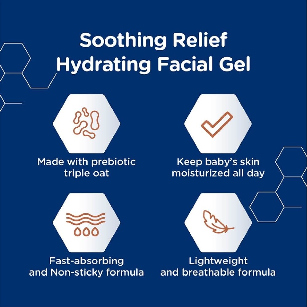 Soothing Relief Hydrating Facial Gel with Triple Oat Complex (For Dry to Very Dry Sensitive Skin) 60g