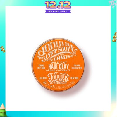 JOHNNY'S CHOP SHOP Hair Clay Strong Matt 20g
